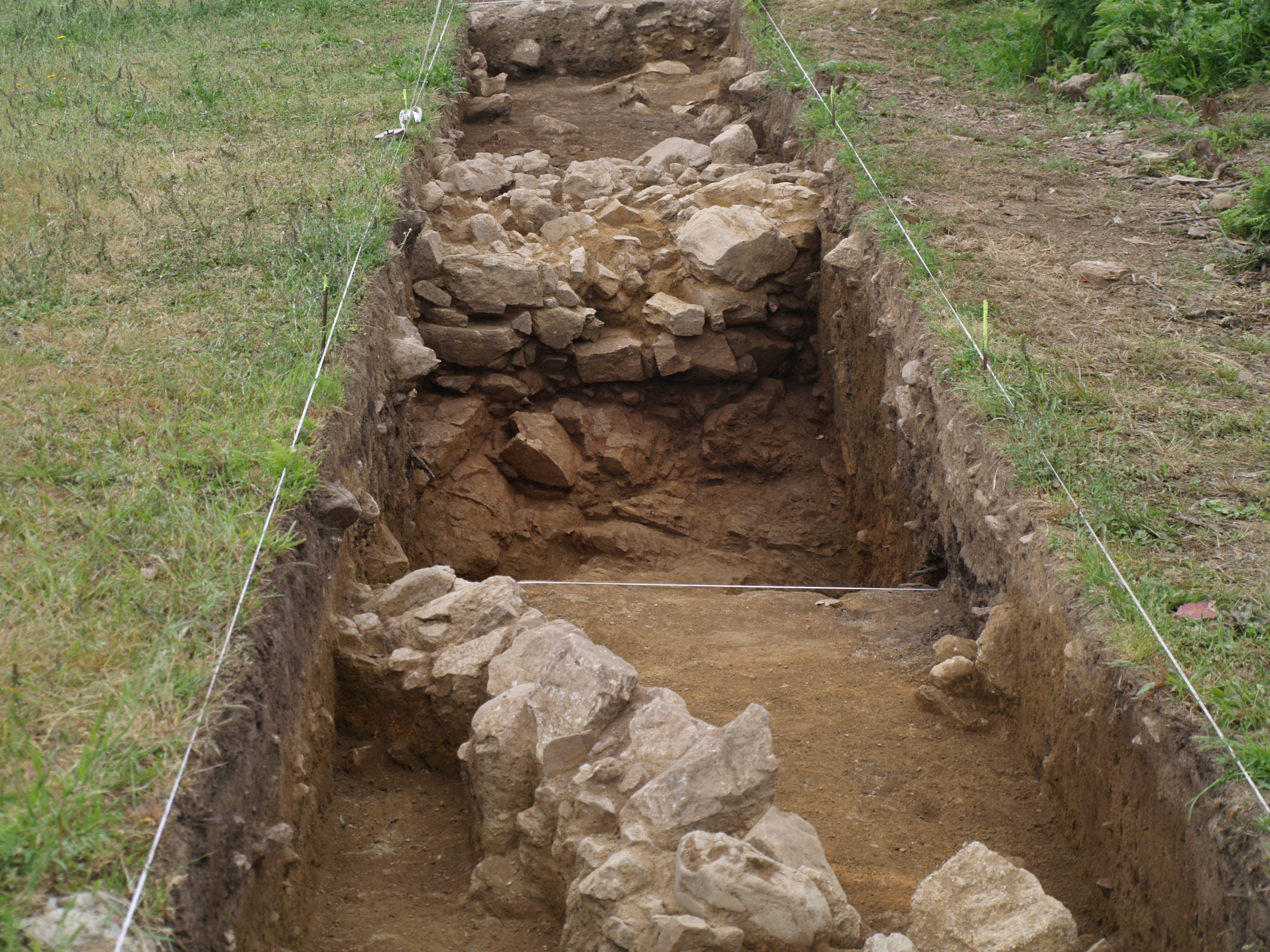 Sondaxe Castro Punta Ostreira, O Xobre